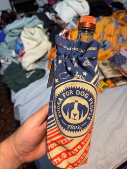 Tito's Vodka Canvas Bottle cover