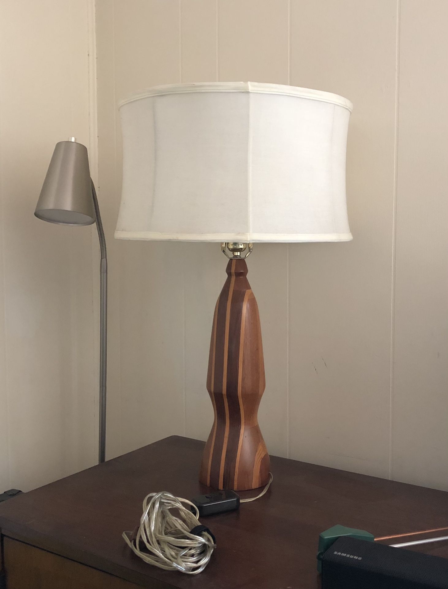 Mid Century Modern Lamp.  Beautiful piece.  $40 OBO. 