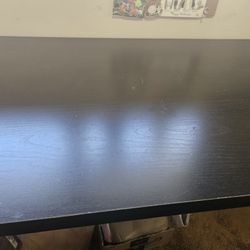 Black Office Table