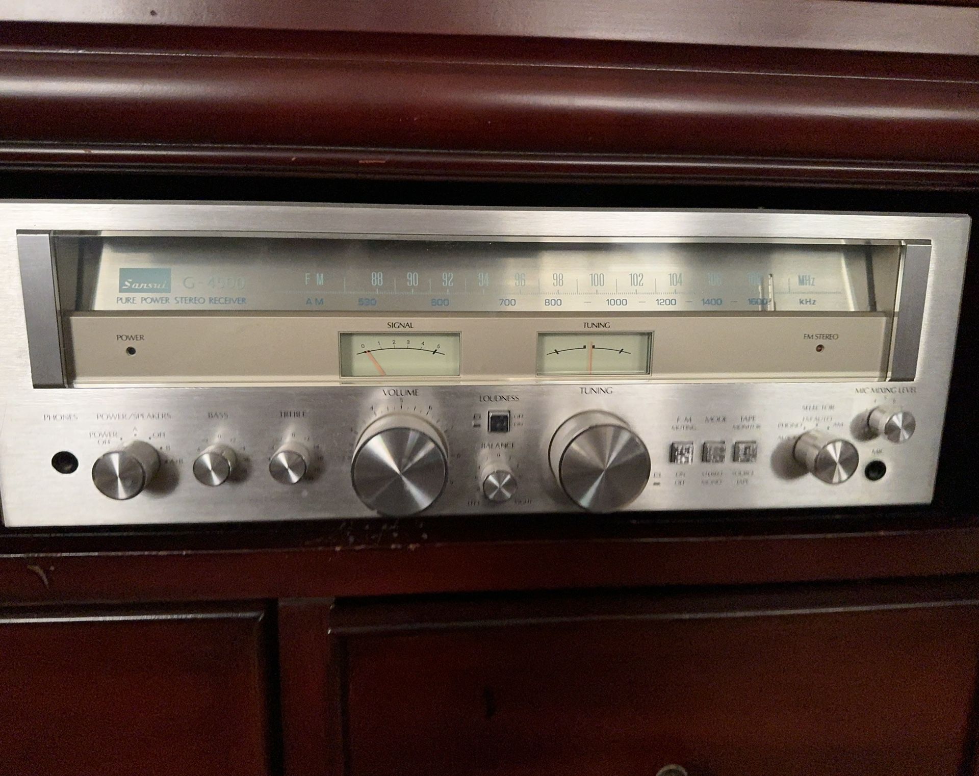 Sansui G-4500 Vintage Receiver