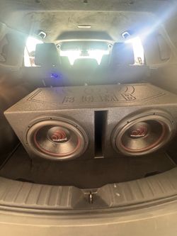 Massive subwoofers and 3000 nemesis amp