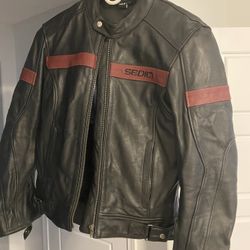 Sedici Leather Motorcycle Jacket 
