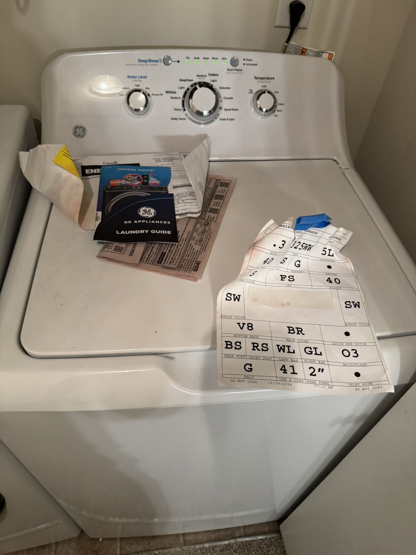 GE Washer & Dryer 