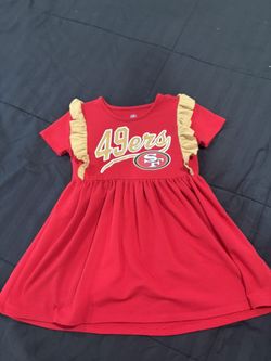 San Francisco 49ers Dress/ruffle Top