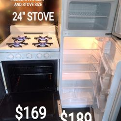 24" Small Stove Fridge Refrigerator Water Heater Furnace Coil  Power Vent Electric 