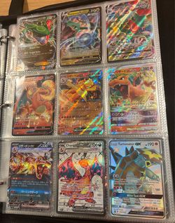 🔥 Massive Pokémon Card Binder Collection Mint Condition – Full Binder Sale! Holos, EX, GX, V, VMAX + More