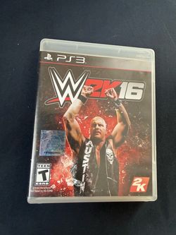 WWE 2K16 (Sony PlayStation 3, 2015, 2K Games)