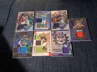 7 card phenom patch lot