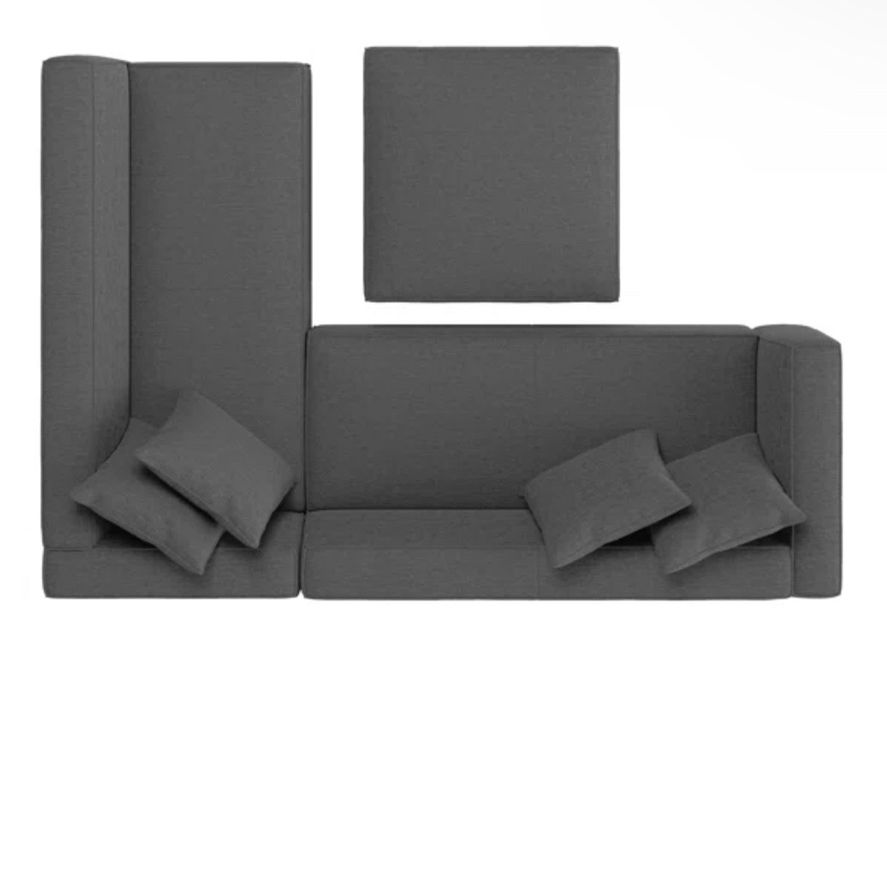 Charcoal Grey Sectional 