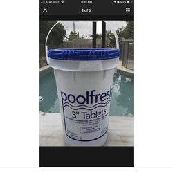 3”  Chlorine Tablets 