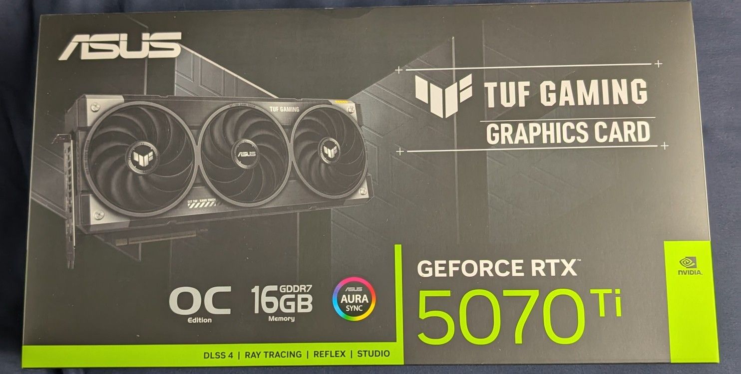 *New* ASUS TUF 5070 Ti Sealed In Box
