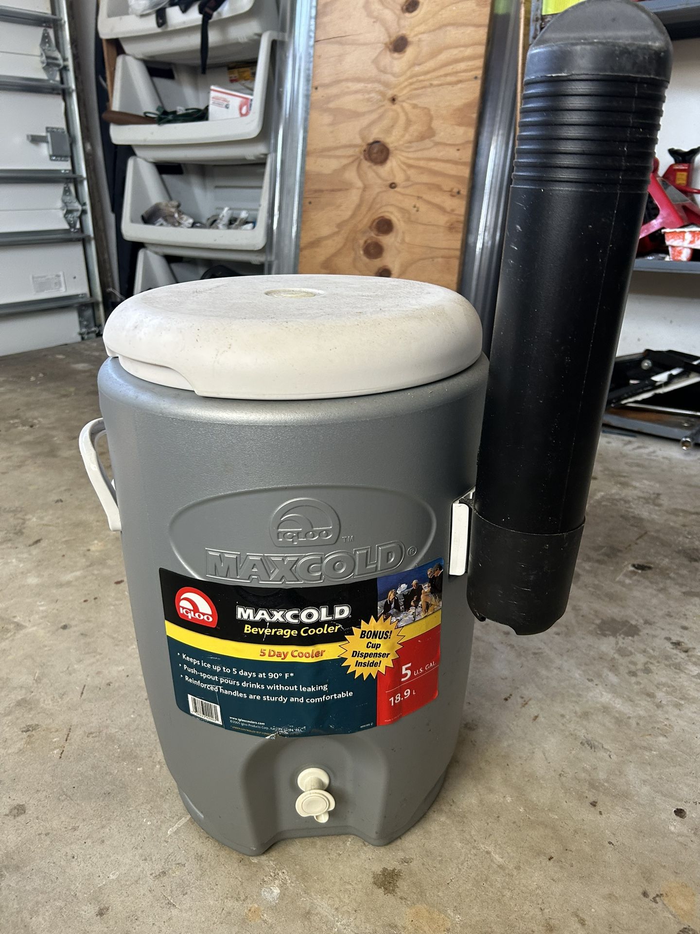 Job Site Water Cooler
