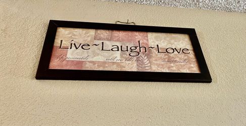 Live Laugh Love Wall Art