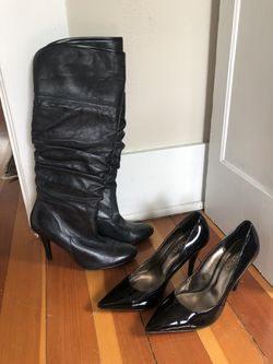 Aldo brand boots and heels size 38