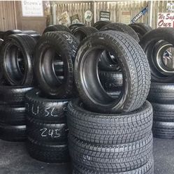 Used Tires Read Description For Available Sizes I ONLY HAVE SIZES IN DESCRIPTION!!!!