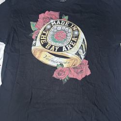 Made In The Bay Area Men’s Black Short Sleeve T-Shirt - Size XL