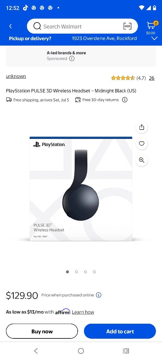 PlayStation 3D Wireless Headphones