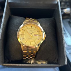 Citizen Gold Plated Watch