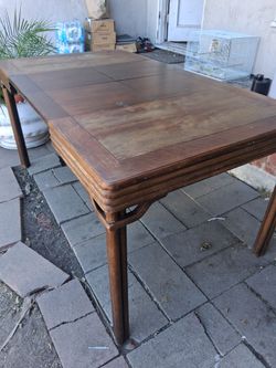 Vintage Baker Mahogany Extending Dining Table
