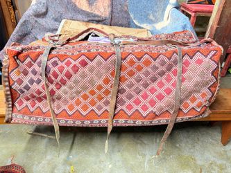 Vintage Kilim Saddle Bag