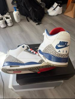 Jordan True Blue 3’s