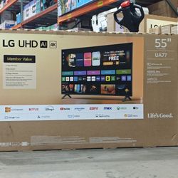 LG 55" Class UA7700 Series 4K UHD Smart TV