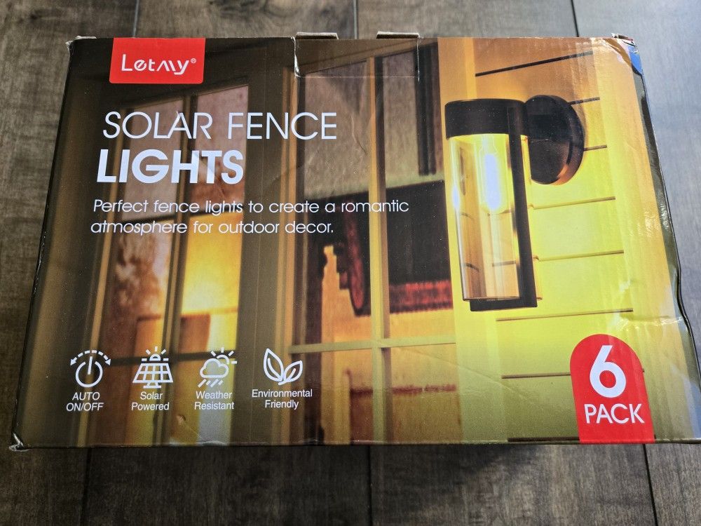 Solar Fence Lights