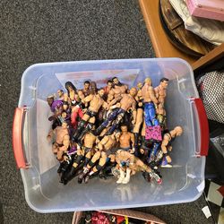 Wwe marvel ect action figures