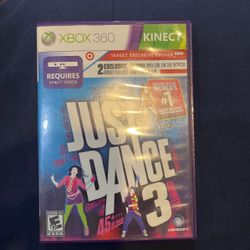 Just Dance Three For Xbox 360 Connect Target Exclusive Edition