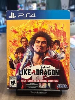 Yakuza: Like a Dragon Day Ichi Steelbook Edition PS4