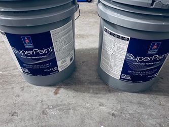 Interior Satin Gray Paint. #OC-23 Classic Gray. 10 Gallons.