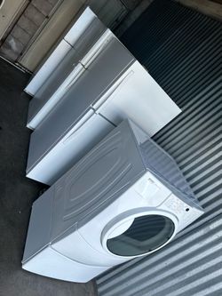 Refrigerator or washer and dryer