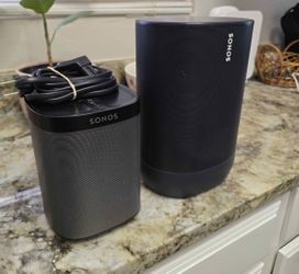 Sonos Move and Sonos One