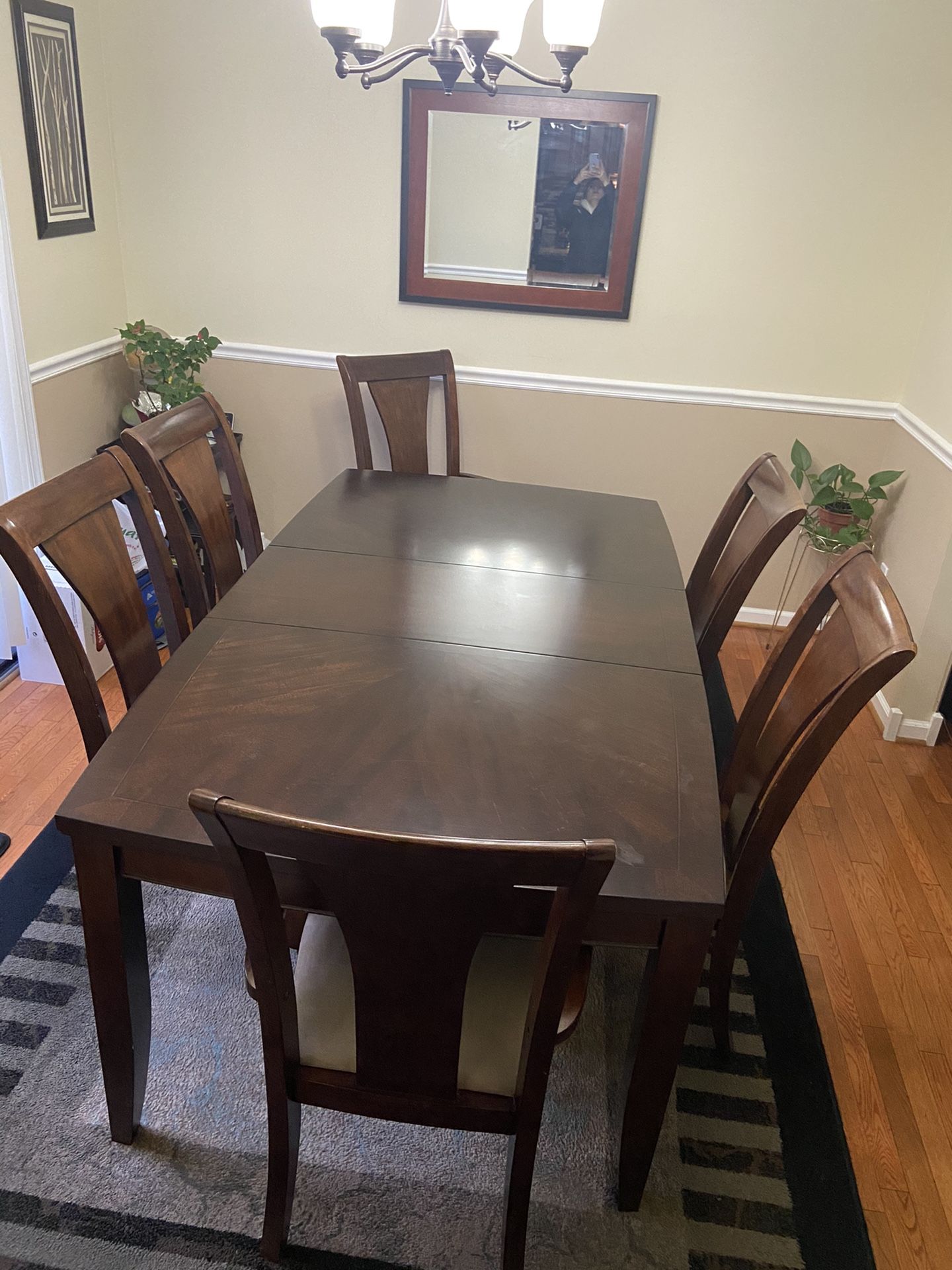 Dining Table with 6 chairs