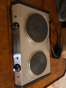 Cuisinart Double Burner Countertop Hot Plate