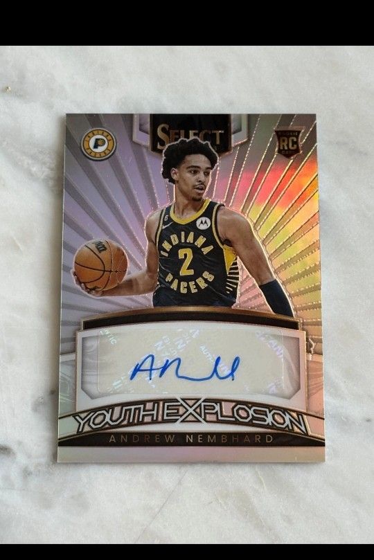 Indiana Pacers AUTOS Andrew Nembhard Aaron Nesmith 