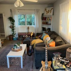 Couch Sofa Gray Sectional 