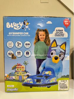 Bluey bumper car