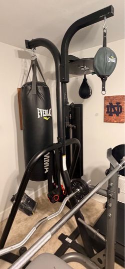 Everlast Heavy Bag & Speed Bag Stand Combo – Complete Home Boxing Setup