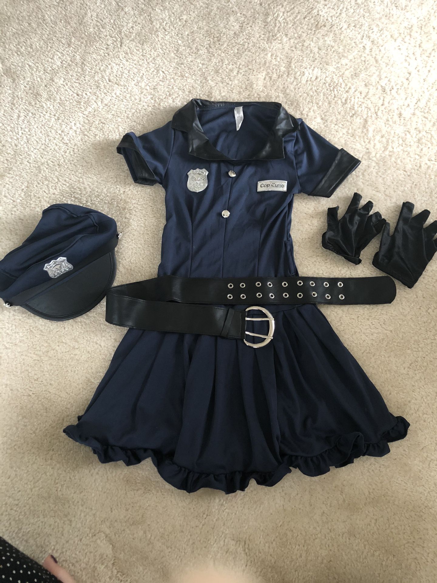 Cop cutie costume size M
