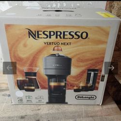 Nespresso Vertuo Next Coffee and Espresso Maker, Machine Only, 1260 watts, Dark Gray