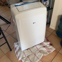 LG Portable AC 8,000 BTU With The Hose And Attached Window 