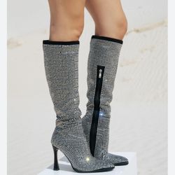 Rhine Stone Boots Size 10