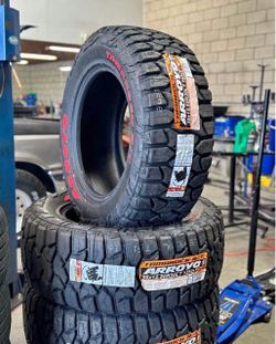 35x12.50R20 Arroyo RT 4 New Tires $760 Installed & Balanced