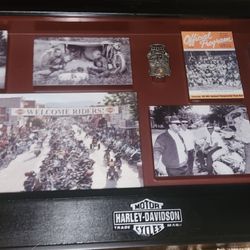 2011 SEAFORD HARLEY DAVIDSON SHADOW BOX PRICE DROPPED!!