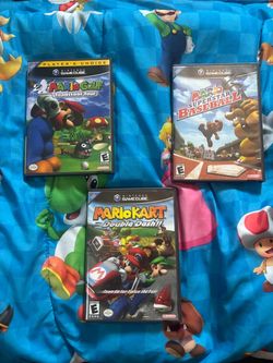 GameCube Mario Lot: Double Dash, Toadstool Tour & Superstar Baseball