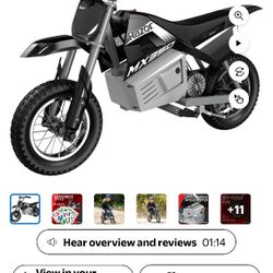Razor Electric Dirt bike Mx350 Black New