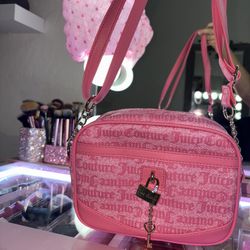 Fuchsia Pink Juicy Couture Purse 