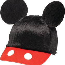 Youth Hat Mickey with Ears Hat, Red Black Original