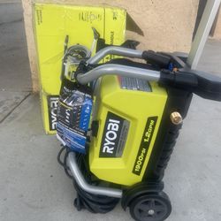 RYOBI 1900 PSI 1.2 GPM Cold Water Wheeled Corded Electric Pressure Washer